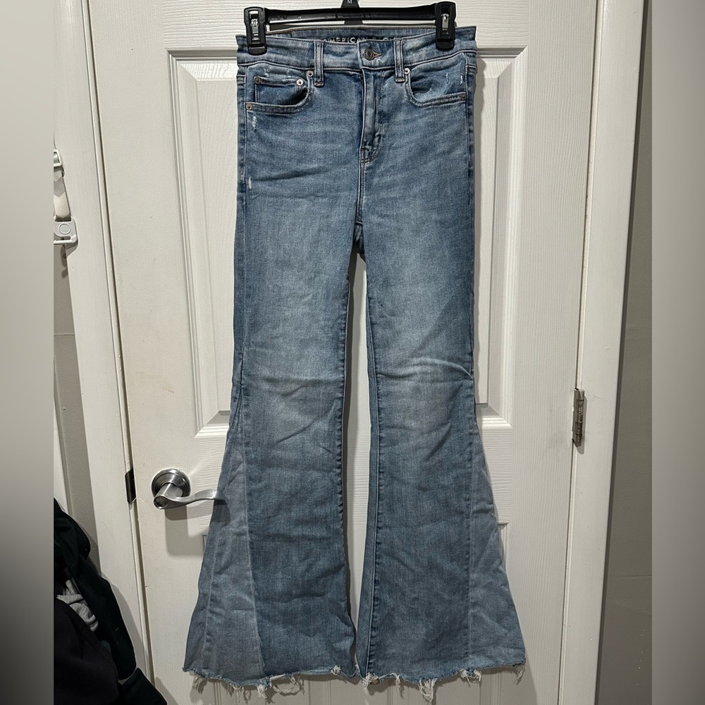 Classic Blue Flared Jeans